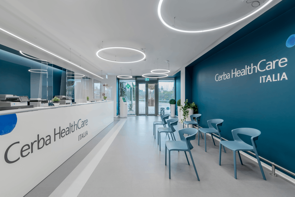 Entrata accettazione Poliambulatorio Valmontone Cerba HealthCare