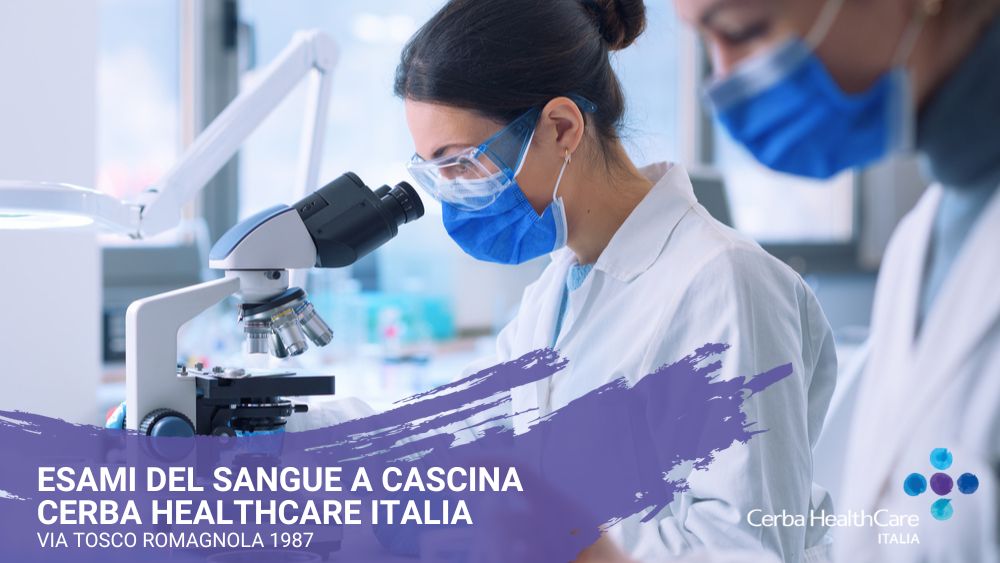 Esami del sangue Cascina Toscana centro prelievi Cerba HealthCare