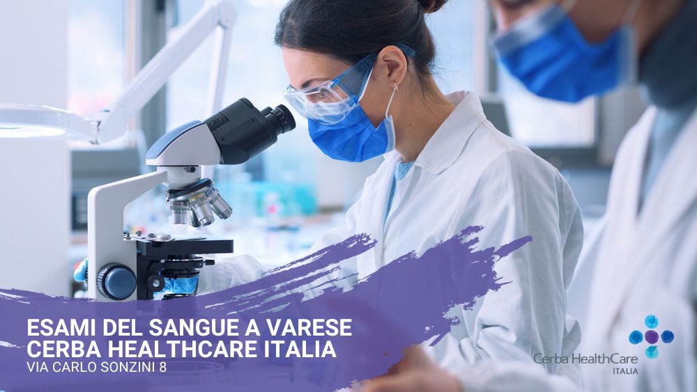 Esami del sangue a Varese centro prelievi Cerba HealthCare Italia