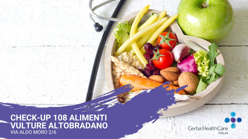 Test 108 Intolleranze Alimentari a Vulture Alto Bradano