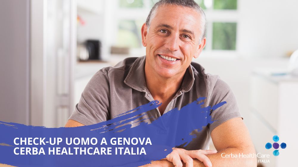 Check-up uomo a Genova centro prelievi analisi cliniche esami del sangue Cerba HealthCare Italia