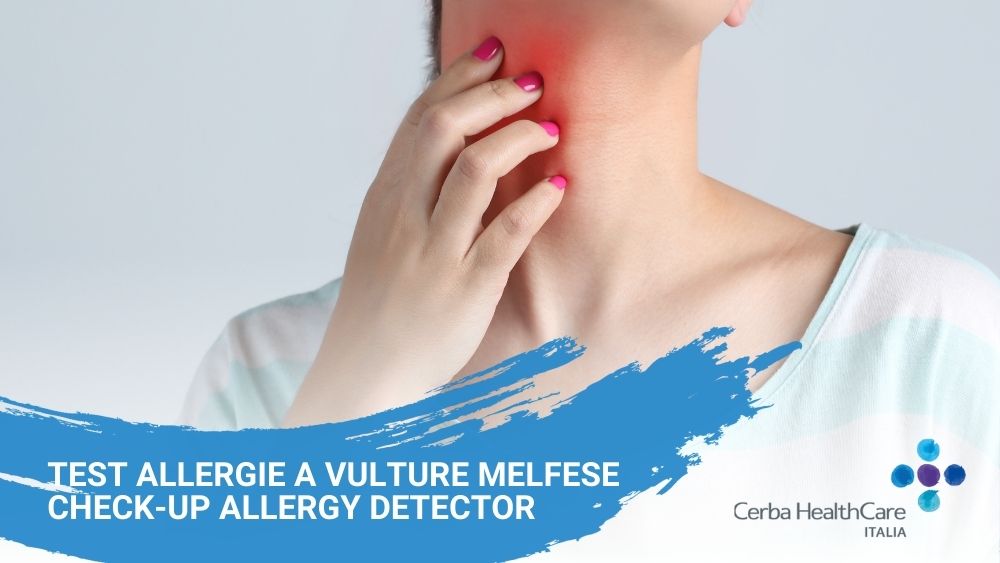 Test allergie allergico check-up allergy detector a vulture Melfese centro prelievi Cerba HealthCare