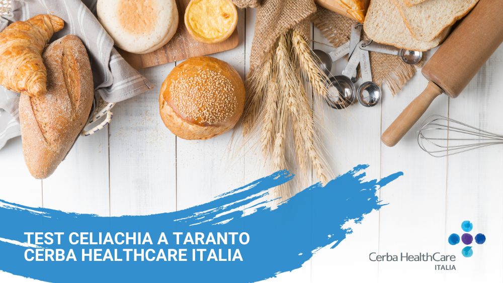 Test celiachia a Taranto DUO test centro prelievi Cerba HealthCare