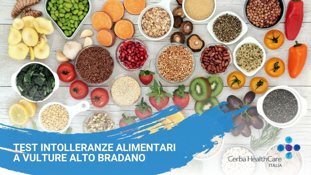 Test intolleranze alimentari Vulture Alto Bradano