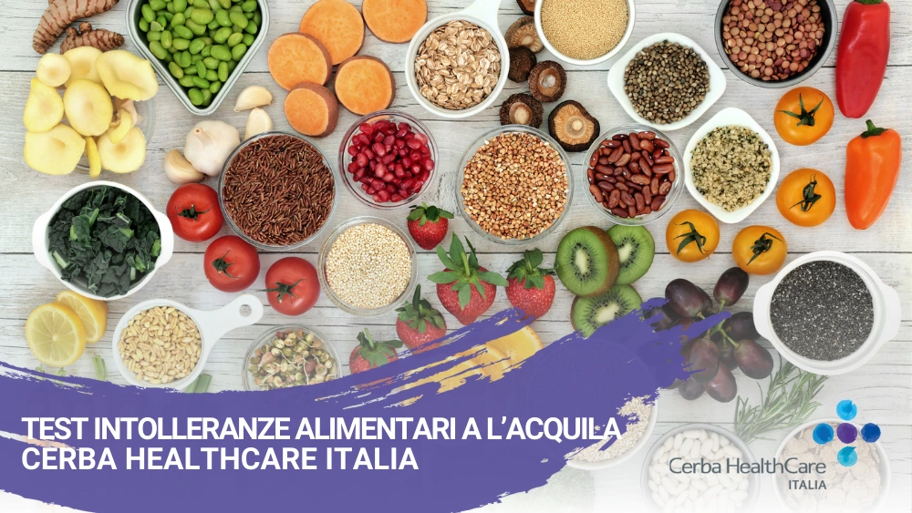 Test intolleranze alimentaria L’Acquila Cerba HealthCare