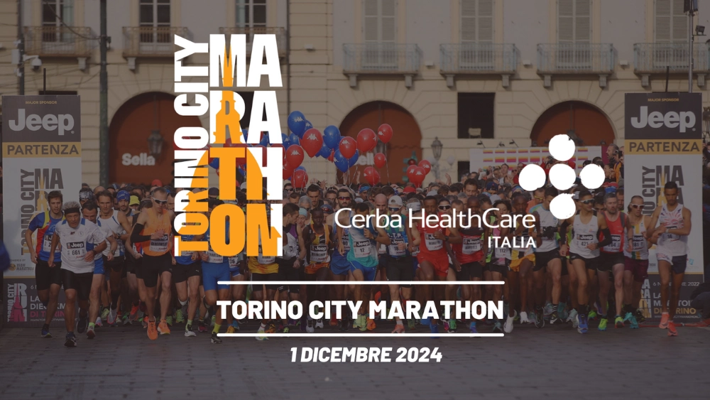 Cerba HealthCare Italia partner della Torino City Marathon 2024