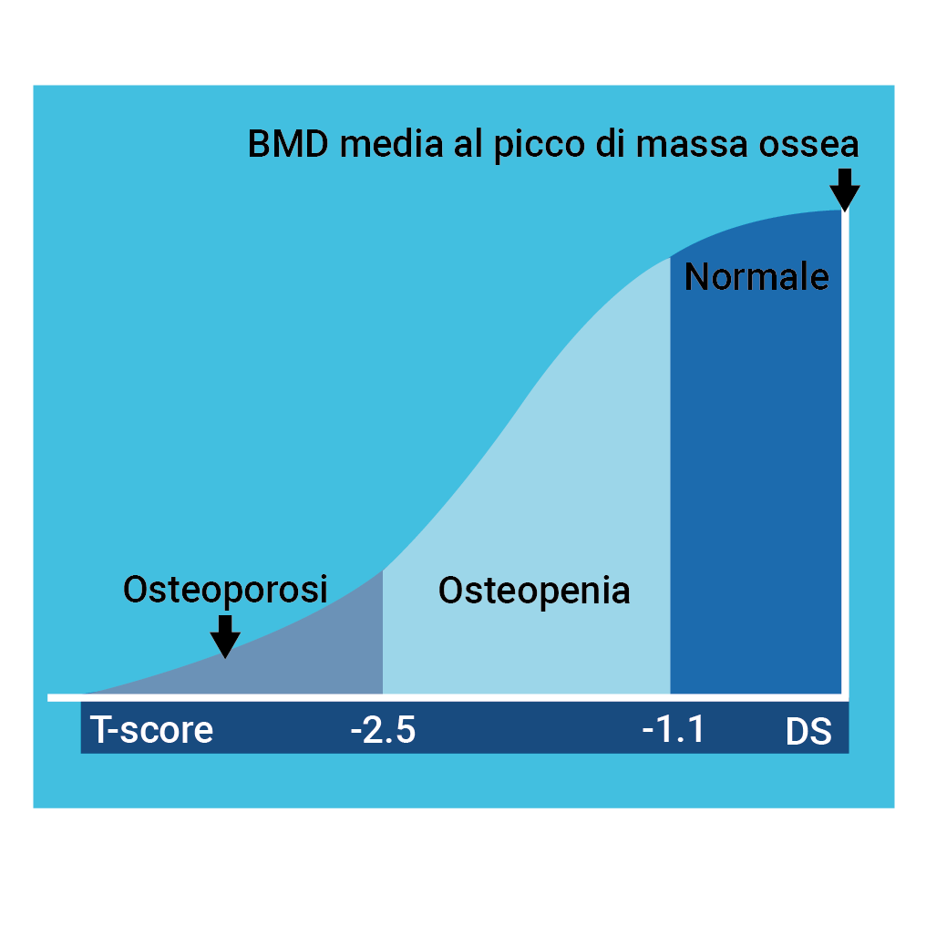 BMD media al picco di massa ossea